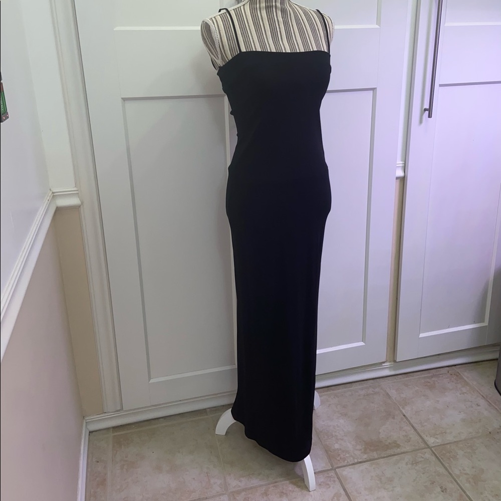 Brand New The Works Saks Fifth Avenue Black Gown